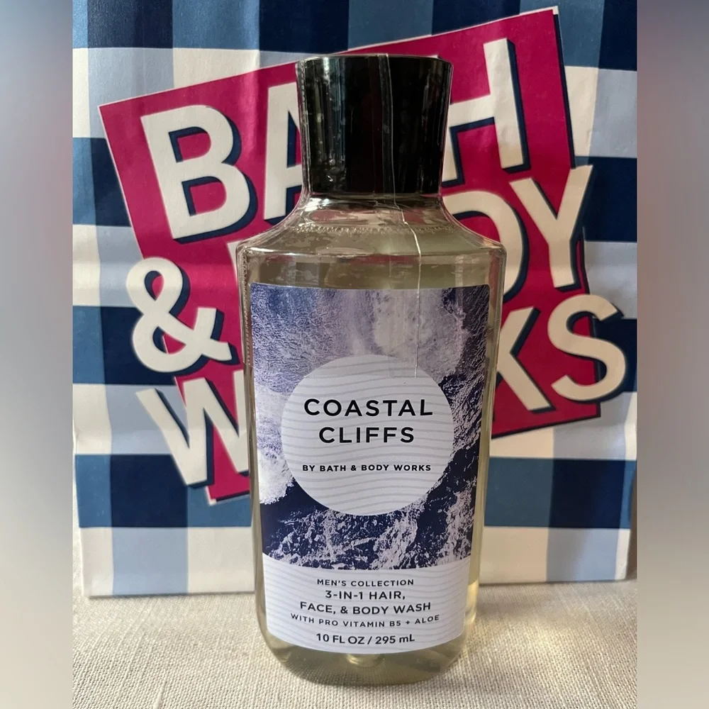 Bath & Body Works Coastal Cliffs 3-In-1 Hair, Face & Body Wash